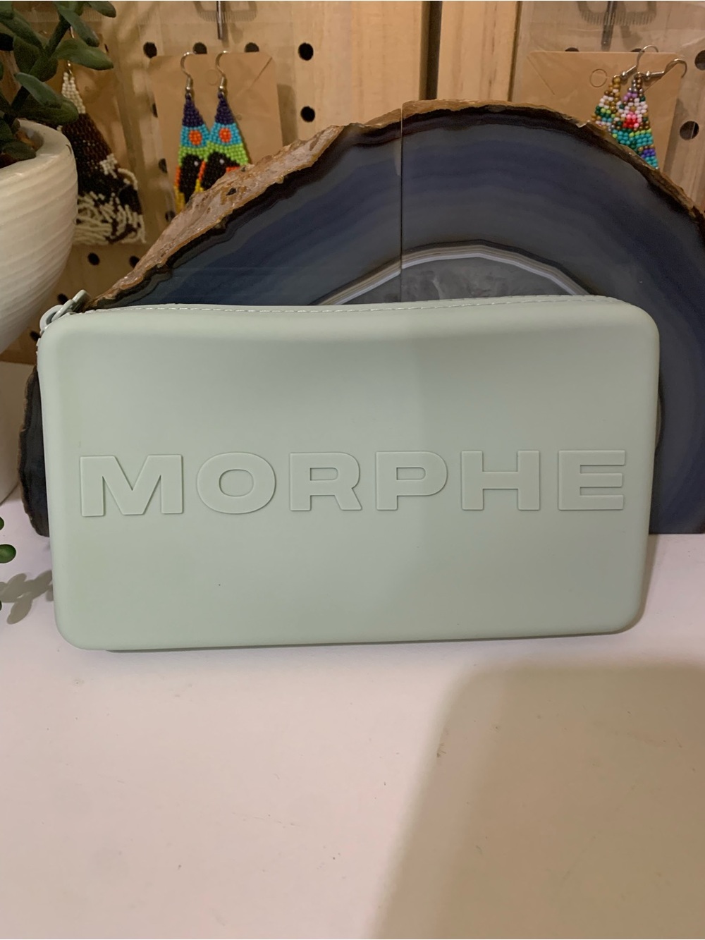 Morphe Mint Soft Zip Tablet Case